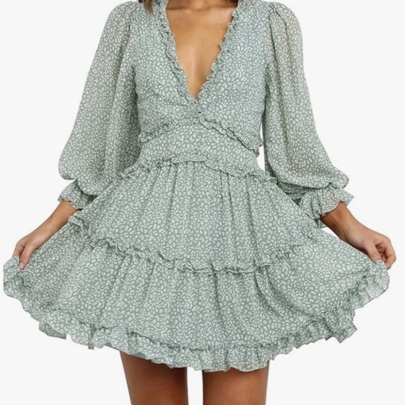 Summer/fall mini dress - Picture 3 of 4